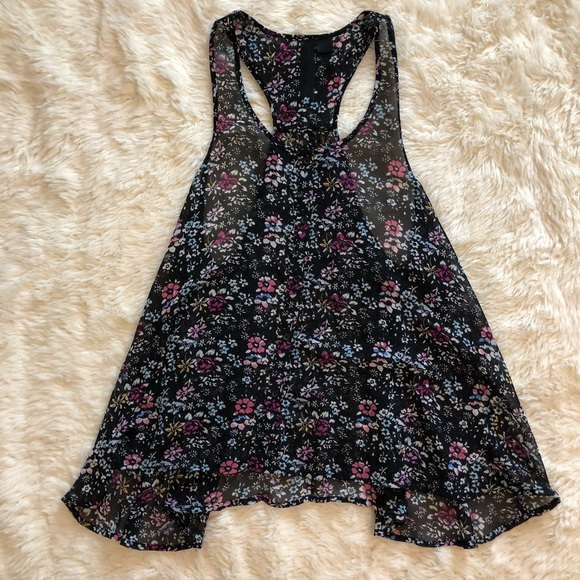 Flowy floral tank - Picture 3 of 3